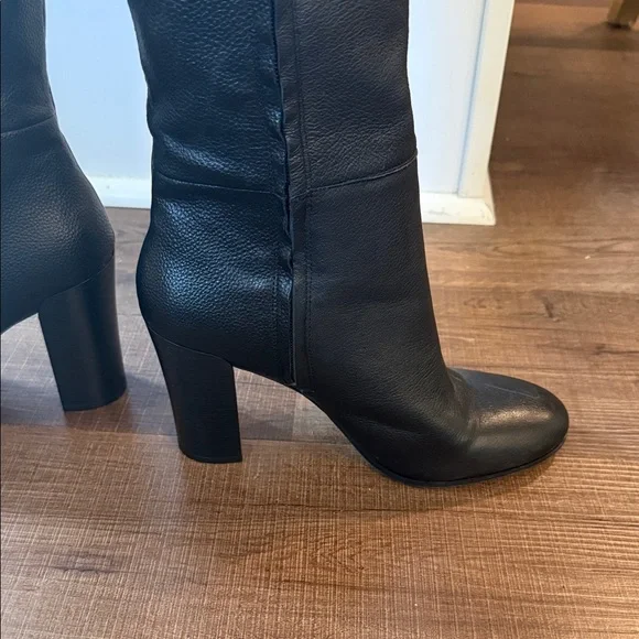 Kenneth Cole New York Justin Black Heeled Boots - Picture 6 of 16